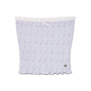 [NWT] Glowny Smoke Tube Top in Sky Bloom (S)